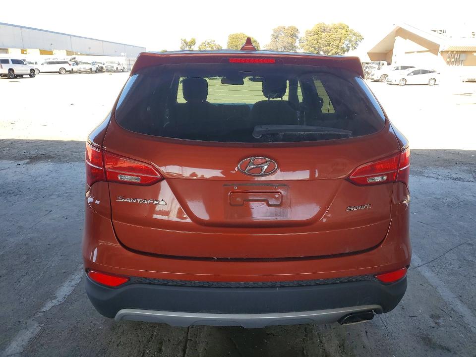 2016 Hyundai Santa fe VIN 5XYZT3LB2GG345516 COPART salvage auction — MINOR DENT/SCRATCHES, Ca - Dis/Dlr/Exp Only Clean Title (P), sold $2,500 on 2026-07-21 (photo 6)
