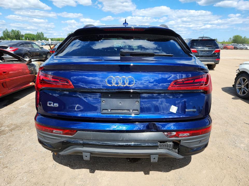 2023 Audi Q5 sportback VIN WA16AAFY1P2093565 COPART salvage auction — REAR END, ON - PERMIT NO BRAND - UNFIT, sold $11,200 on 2026-07-28 (photo 6)