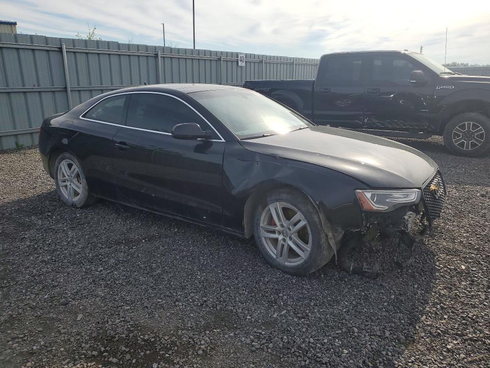 2014 Audi A5 VIN WAULFBFR4EA005729 COPART salvage auction — FRONT END, On - Permit No Brand - Unfit, sold $500 on 2026-07-02 (photo 4)