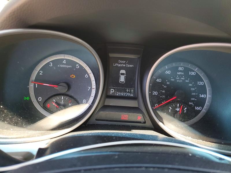 2016 Hyundai Santa fe VIN 5XYZTDLB2GG369367 COPART salvage auction — REAR END, Co - Public - Salvage Title, sold $1,500 on 2026-07-14 (photo 9)