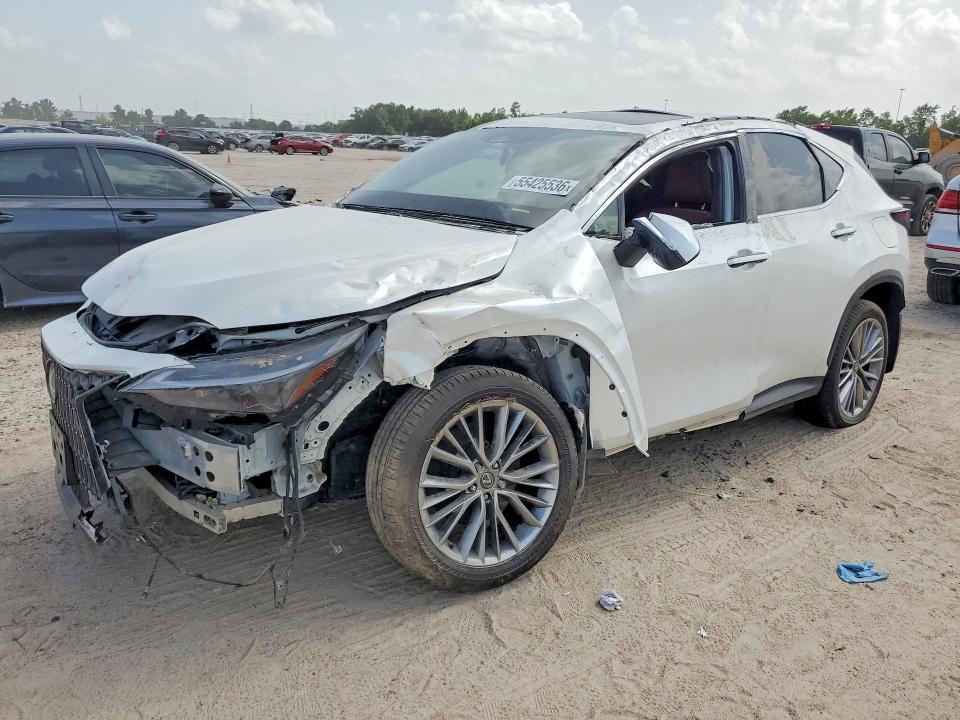 2025 Lexus Nx 350h VIN JTJGKCEZ3S2049909 COPART salvage auction — ROLLOVER, Tx - Salvage Vehicle Title, sold $11,900 on 2026-07-14 (photo 1)