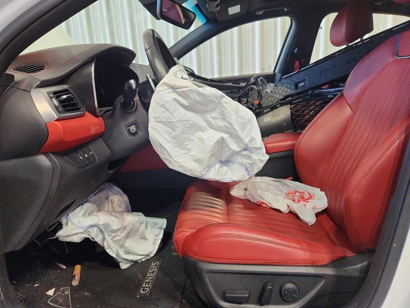 2023 Genesis G70 VIN KMTG34TA0PU112948 COPART salvage auction — FRONT END, TX - CERTIFICATE OF TITLE, sold $2,500 on 2026-07-21 (photo 7)