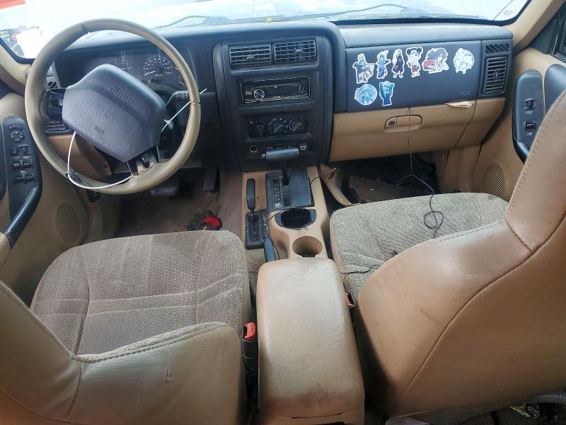 1999 Jeep Cherokee VIN 1J4FF68S9XL530214 COPART salvage auction — FRONT END, Wy - Non Public Clean Title, sold $275 on 2026-07-09 (photo 8)