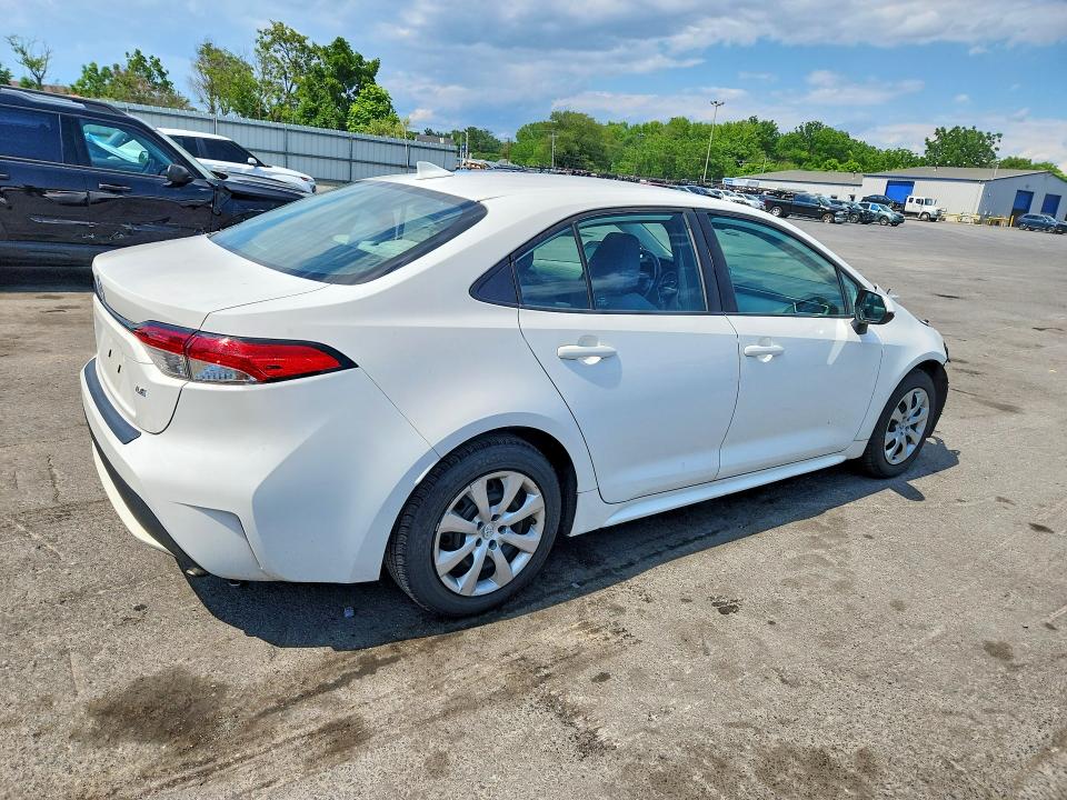2020 Toyota Corolla VIN 5YFEPRAE3LP055200 COPART salvage auction — FRONT END, Nj - Cert Of Title-Salvage, sold $5,400 on 2026-07-21 (photo 3)