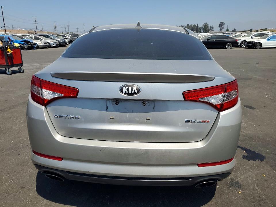 2013 Kia VIN 5XXGR4A64DG095813 COPART salvage auction — SIDE, Ca - Salvage Certificate, sold $1,100 on 2026-07-13 (photo 6)