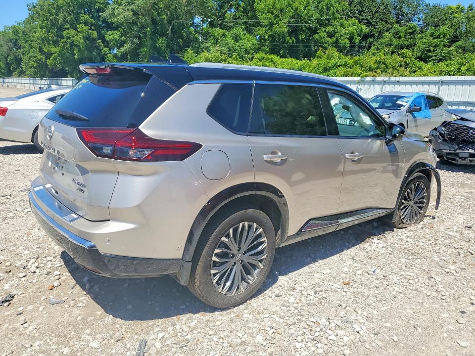 2026 Nissan Rogue VIN JN8BT3DD7TW475567 COPART salvage auction — ROLLOVER, Mo - Salvage Certificate Of Title, sold $9,500 on 2026-09-25 (photo 3)