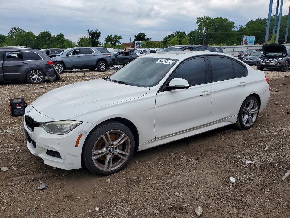 2015 BMW 3er VIN WBA3B9C58FF589711 COPART salvage auction — WATER/FLOOD, Il - Salvage Certificate, sold $1,900 on 2026-07-29 (photo 1)