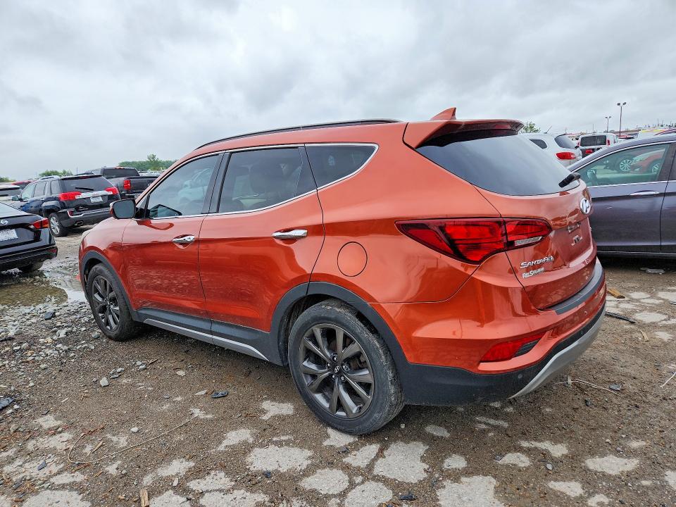 2017 Hyundai Santa fe VIN 5XYZWDLA7HG479976 COPART salvage auction — NORMAL WEAR, IN - CERTIFICATE OF TITLE, sold $5,100 on 2026-07-14 (photo 2)