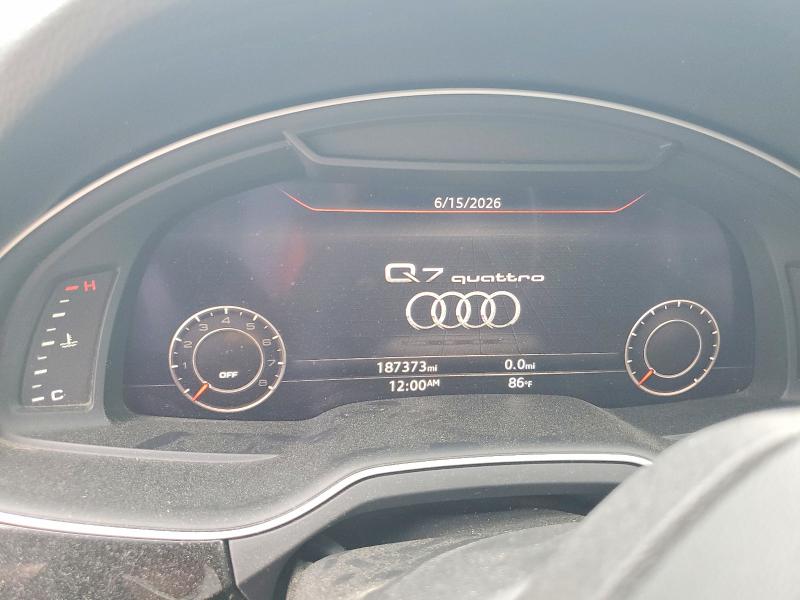 2017 Audi VIN WA1LABF76HD040012 COPART salvage auction — MINOR DENT/SCRATCHES, Nc - Dealer Only Clean Title (P), sold $4,700 on 2026-07-17 (photo 9)