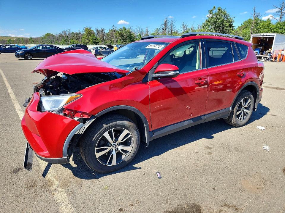 2017 Toyota Rav 4 VIN JTMRFREV7HJ106126 COPART salvage auction — FRONT END, Ny - Mv-907A Salvage Certificate, sold $3,300 on 2026-07-06 (photo 1)