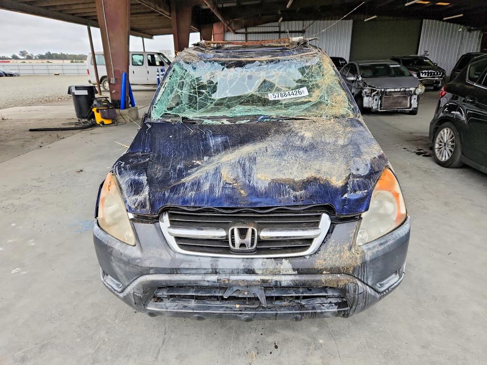 2002 Honda Cr-v VIN JHLRD78872C093344 COPART salvage auction — ROLLOVER, CA - SALVAGE CERTIFICATE, sold $225 on 2026-07-13 (photo 5)
