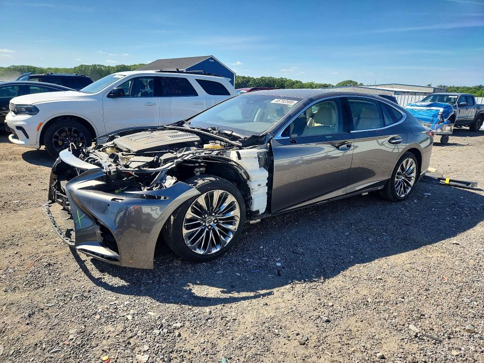 2018 Lexus VIN JTHC51FF9J5005281 COPART salvage auction — FRONT END, Ma - Cert Of Title-Salvage, sold $9,800 on 2026-07-08 (photo 1)