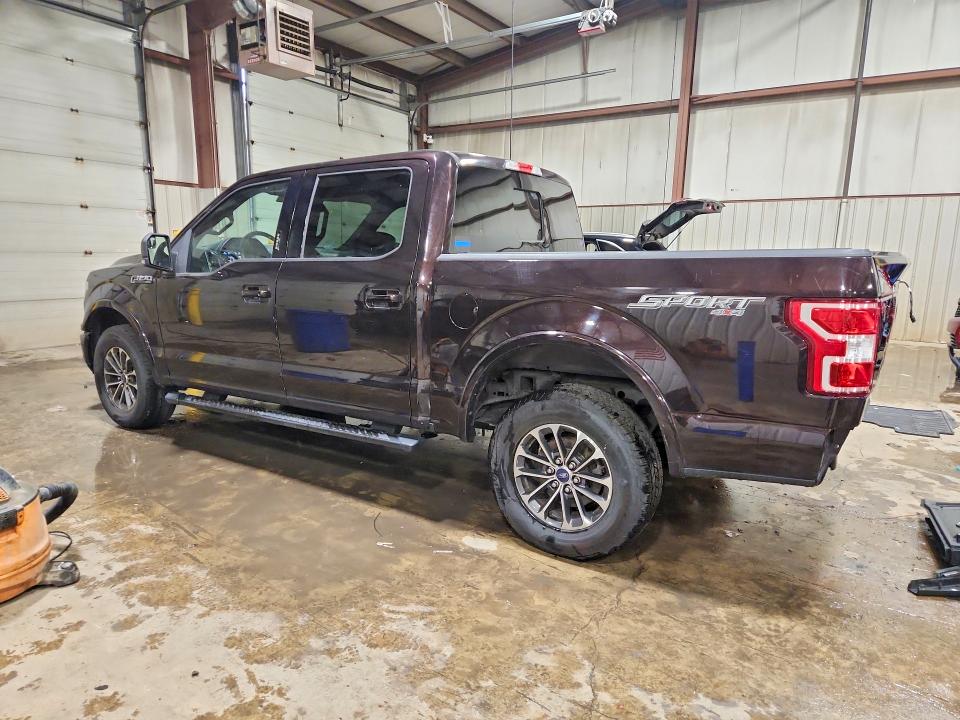2018 Ford F-150 lightning VIN 1FTEW1EP0JFD59573 COPART salvage auction — REAR END, Pa - Certificate Of Salvage, sold $10,150 on 2026-07-28 (photo 2)