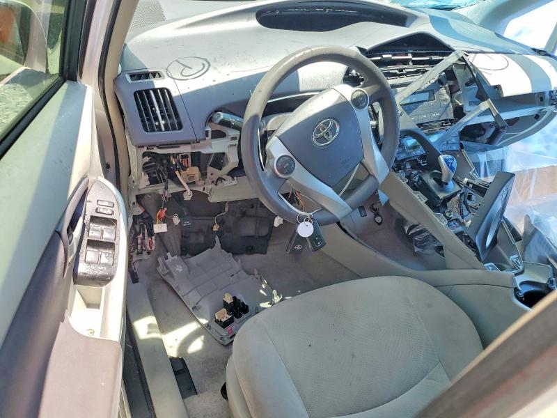 2011 Toyota Prius VIN JTDKN3DU5B5323152 COPART salvage auction — SIDE, FL - CERTIFICATE OF DESTRUCTION, sold $450 on 2026-07-13 (photo 8)