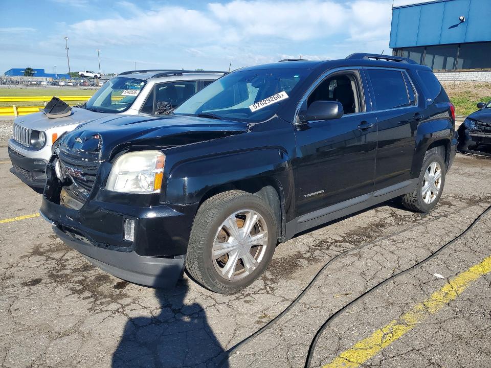 2017 Gmc VIN 2GKFLNE35H6295833 COPART salvage auction — FRONT END, Mi - Cert Of Title-Rebuilt Salvage, sold $500 on 2026-07-31 (photo 1)