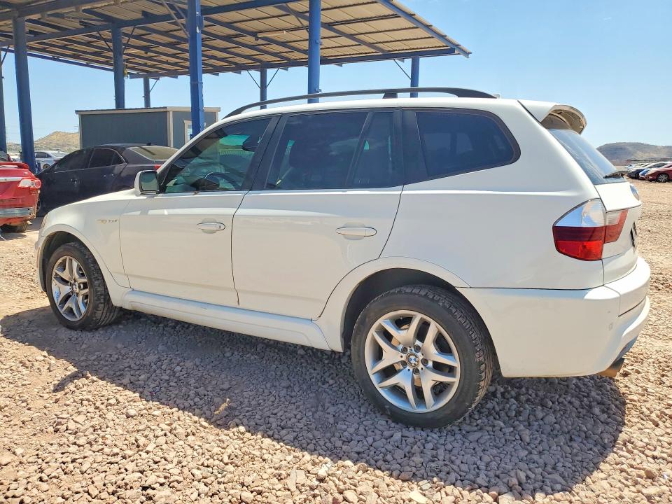 2008 BMW X3 VIN WBXPC93458WJ10224 COPART salvage auction — MINOR DENT/SCRATCHES, Az - Certificate Of Title, sold $200 on 2026-07-07 (photo 2)