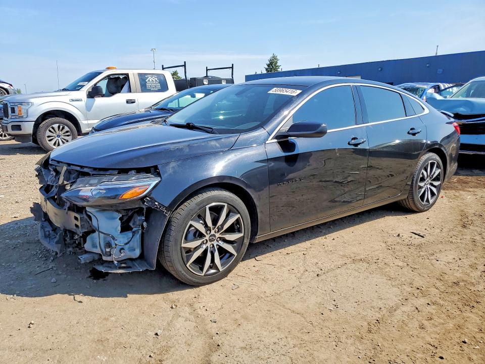 2022 Chevrolet Malibu VIN 1G1ZG5STXNF184125 COPART salvage auction — FRONT END, MI - CERTIFICATE OF TITLE, sold $6,600 on 2026-07-02 (photo 1)
