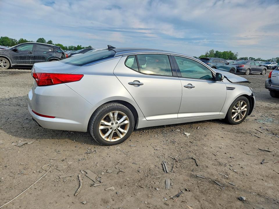2012 Kia Optima VIN 5XXGN4A74CG060885 COPART salvage auction — FRONT END, Va - Cert Of Title - Salvage, sold $450 on 2026-07-15 (photo 3)