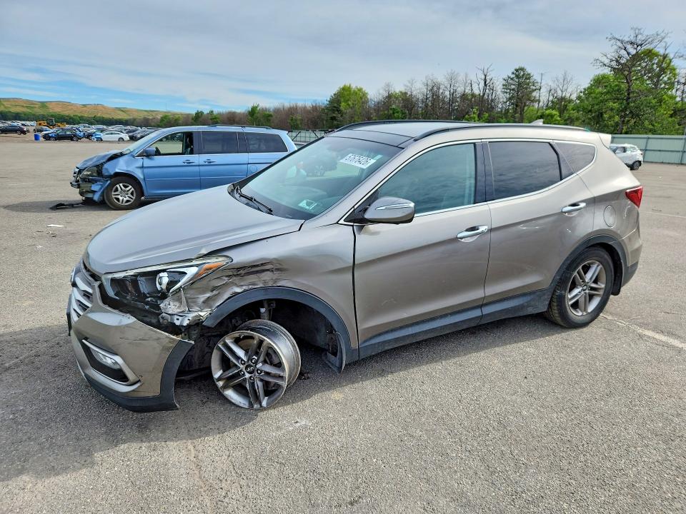 2017 Hyundai VIN 5XYZUDLBXHG424131 COPART salvage auction — FRONT END, Ny - Mv-907A Salvage Certificate, sold $3,150 on 2026-07-08 (photo 1)