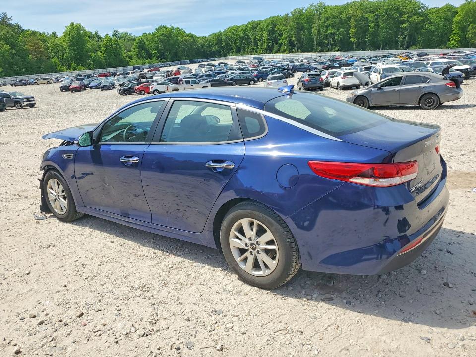 2017 Kia Optima VIN 5XXGT4L32HG174861 COPART salvage auction — FRONT END, Ma - Cert Of Title-Salvage, sold $550 on 2026-07-08 (photo 2)