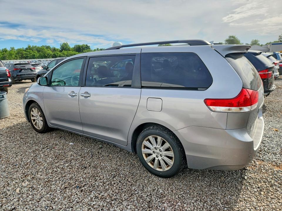 2013 Toyota Sienna VIN 5TDDK3DC3DS057913 COPART salvage auction — SIDE, Nj - Cert Of Title-Salvage, sold $500 on 2026-07-21 (photo 2)