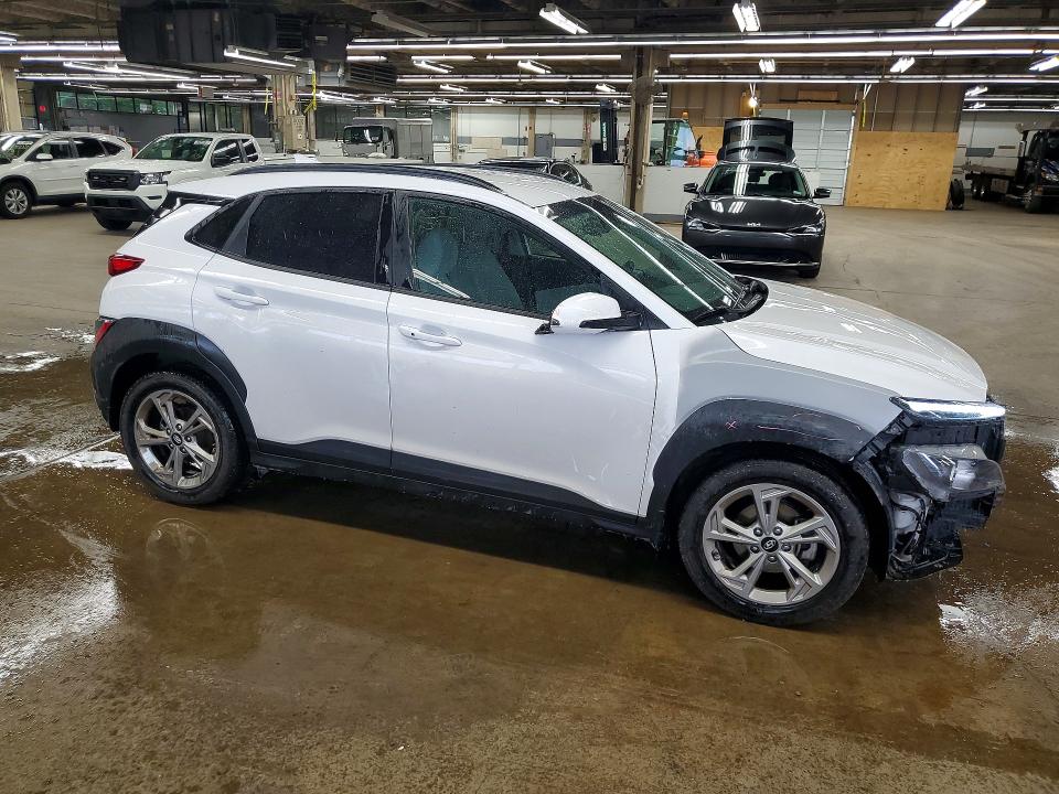 2023 Hyundai Kona VIN KM8K62AB2PU011373 COPART salvage auction — FRONT END, Fl - Certificate Of Title, sold $4,300 on 2026-07-06 (photo 4)