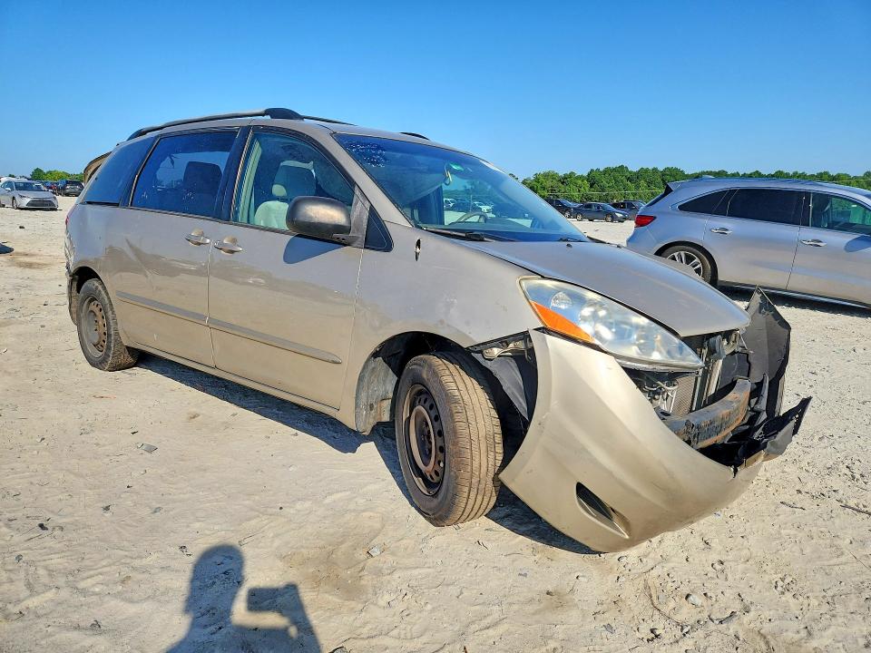 2008 Toyota Sienna VIN 5TDZK23C18S137735 COPART salvage auction — REAR END, GA - CERT OF TITLE-SALVAGE (P), sold $800 on 2026-07-20 (photo 4)