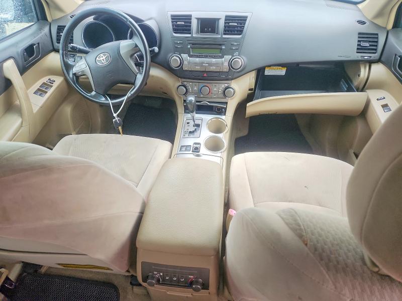 2009 Toyota Highlander VIN JTEES41A192130168 COPART salvage auction — FRONT END, In - Certificate Of Title, sold $1,950 on 2026-07-10 (photo 8)