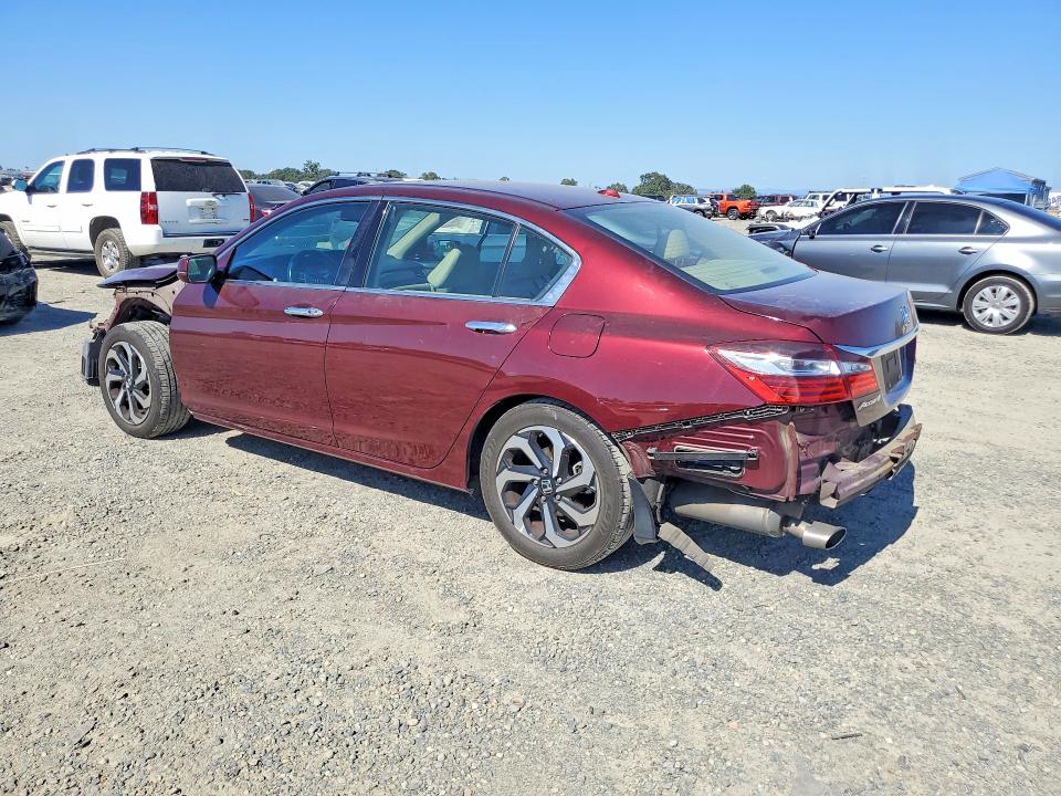 2017 Honda Accord VIN 1HGCR3F82HA004043 COPART salvage auction — FRONT END, Ca - Salvage Certificate, sold $3,550 on 2026-07-02 (photo 2)