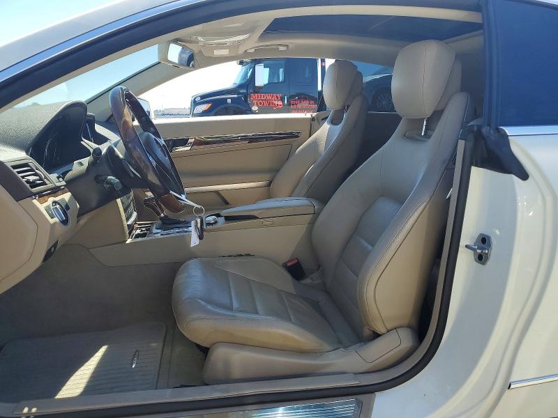 2012 Mercedes-benz E-klasse VIN WDDKJ5KB2CF168523 COPART salvage auction — FRONT END, Ca - Salvage Certificate, sold $1,150 on 2026-07-21 (photo 7)