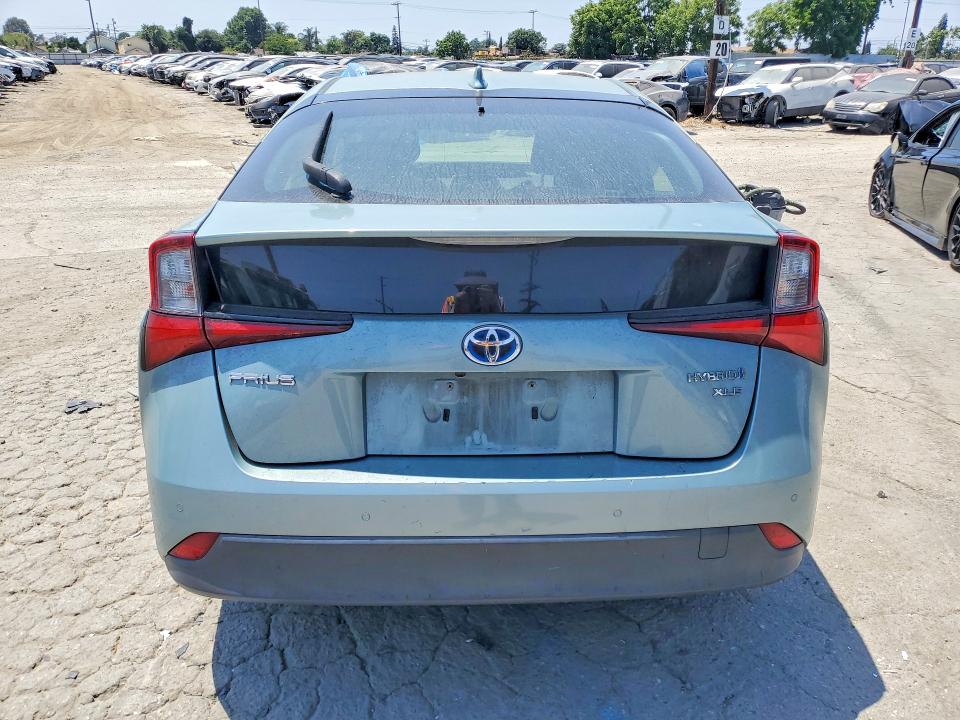 2019 Toyota Prius VIN JTDKARFU0K3081782 COPART salvage auction — FRONT END, Ca - Salvage Certificate, sold $4,750 on 2026-07-13 (photo 6)
