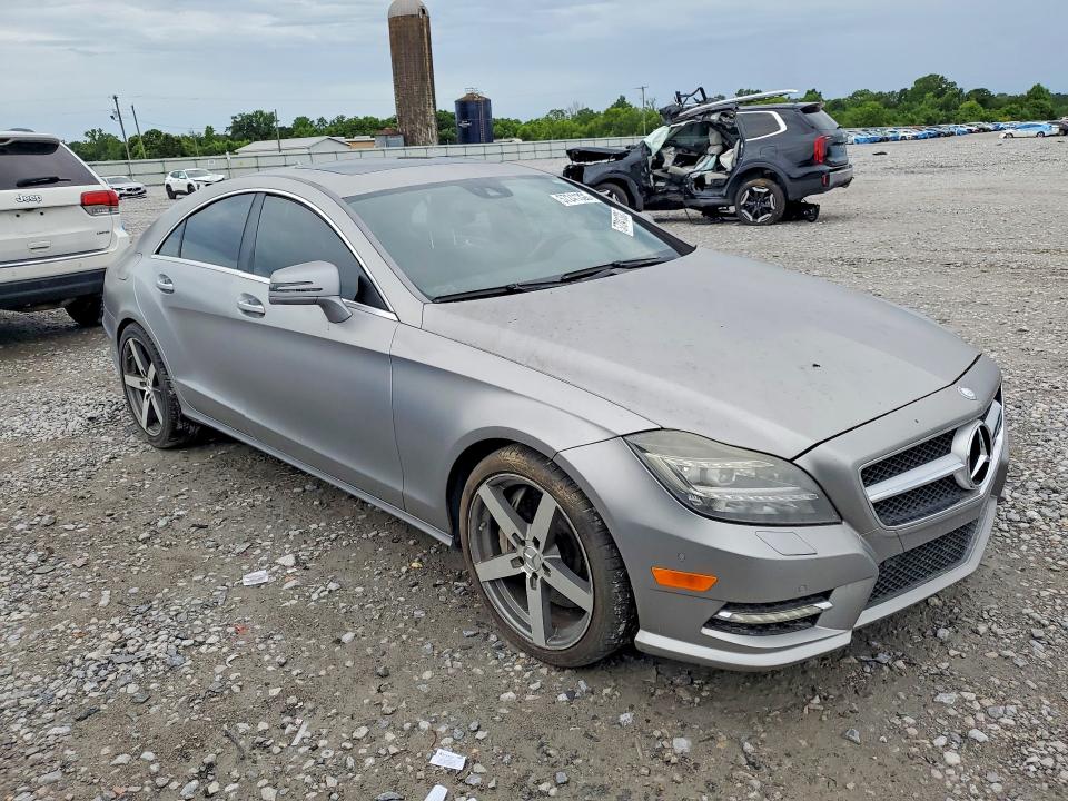 2013 Mercedes-benz Cls-klasse VIN WDDLJ7DB5DA081825 COPART salvage auction — FRONT END, Al - Cert Of Title-Salvage Title, sold $1,200 on 2026-07-30 (photo 4)