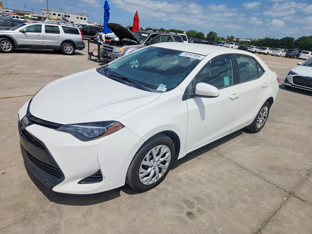 2018 Toyota Corolla VIN 5YFBURHE3JP840007 COPART salvage auction — Normal Wear, CA - CERTIFICATE OF TITLE (P), sold $2,450 on 2026-07-08 (photo 1)