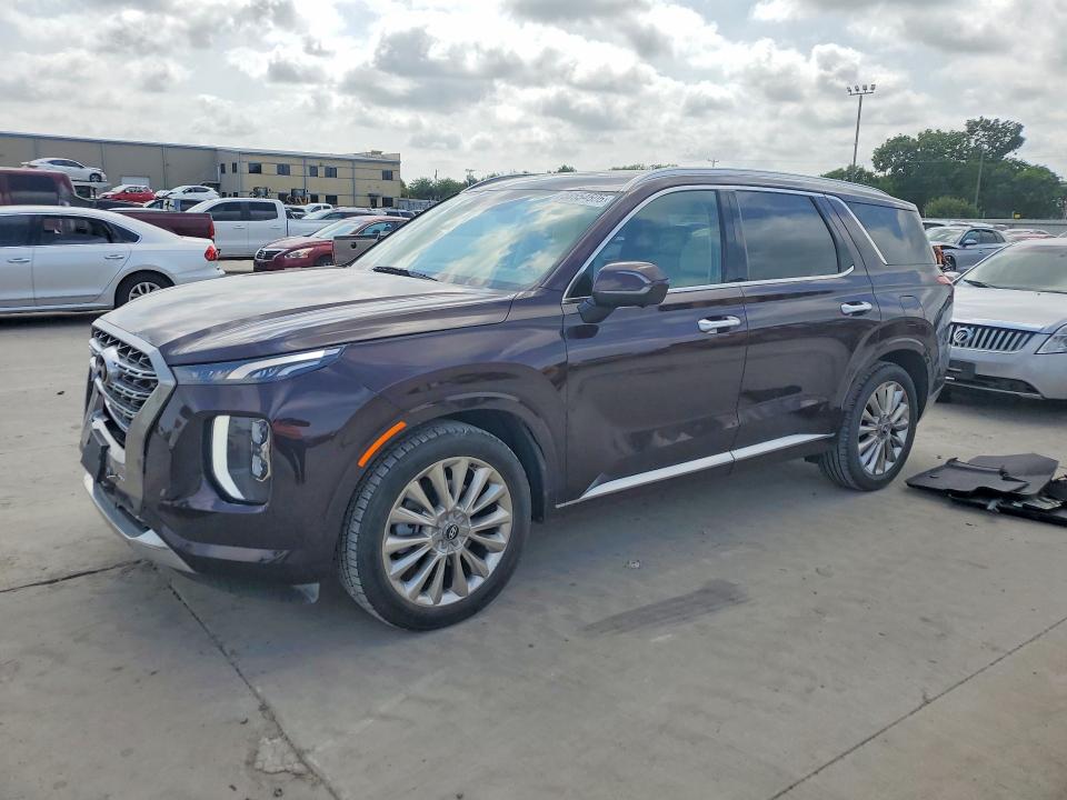 2020 Hyundai VIN KM8R54HE3LU142559 COPART salvage auction — REAR END, TX - SALVAGE VEHICLE TITLE (P), sold $9,100 on 2026-07-16 (photo 1)