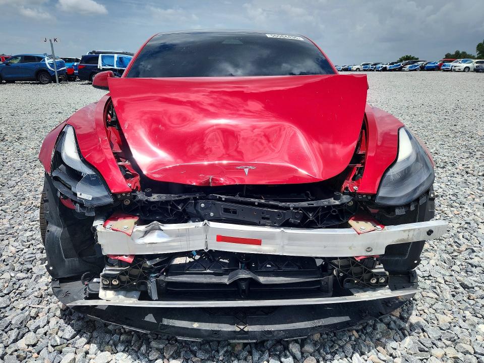2021 Tesla VIN 5YJ3E1EA9MF874618 COPART salvage auction — FRONT END, FL - CERT OF TITLE SLVG REBUILDABLE, sold $5,400 on 2026-07-02 (photo 5)