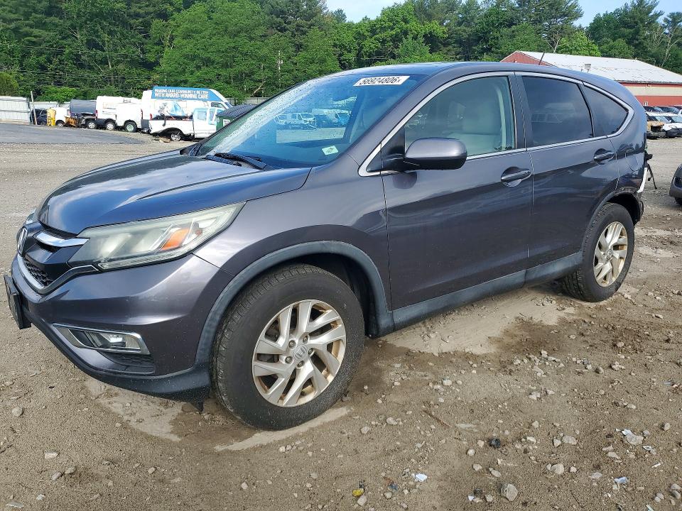 2016 Honda Cr-v VIN 2HKRM4H54GH611682 COPART salvage auction — REAR END, Ma - Cert Of Title-Reconstrctd Coll, sold $5,100 on 2026-07-02 (photo 1)