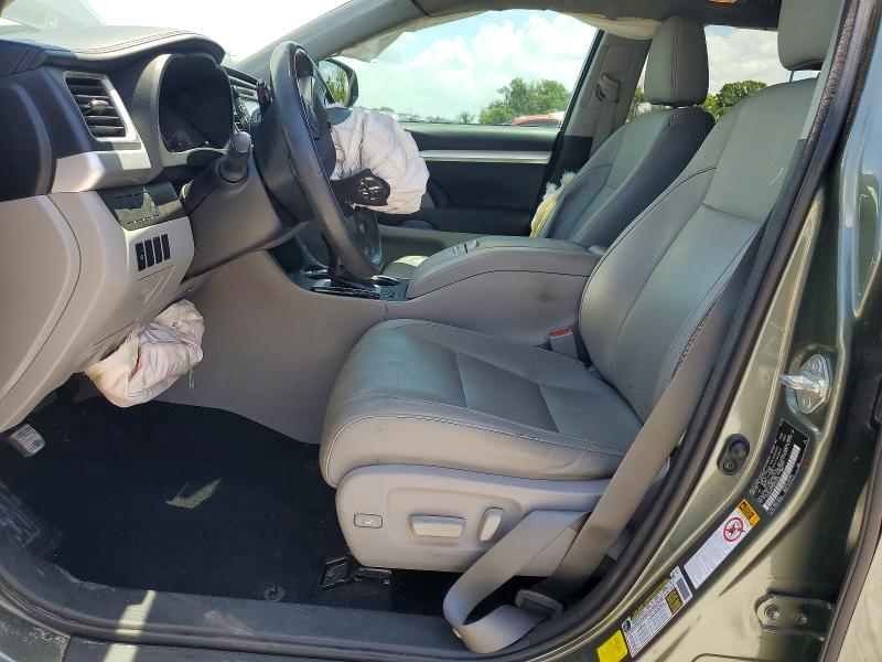 2016 Toyota VIN 5TDKKRFH1GS121504 COPART salvage auction — FRONT END, FL - CERTIFICATE OF DESTRUCTION, sold $4,250 on 2026-07-06 (photo 7)