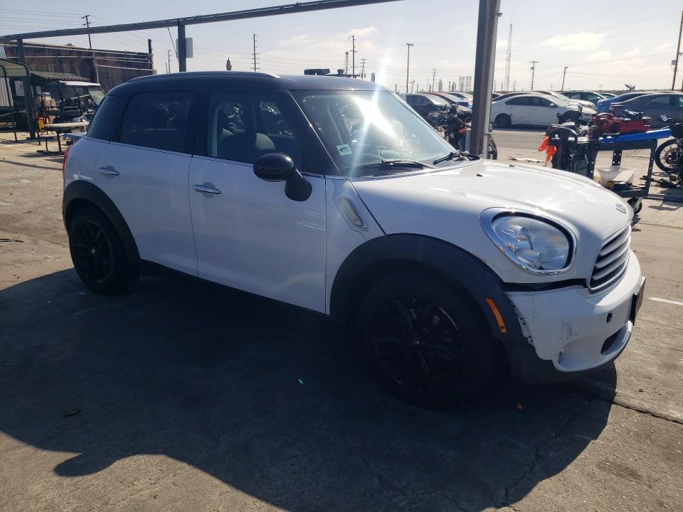 2013 Mini Cooper VIN WMWZB3C59DWM08586 COPART salvage auction — FRONT END, Ca - Salvage Certificate, sold $950 on 2026-07-06 (photo 4)