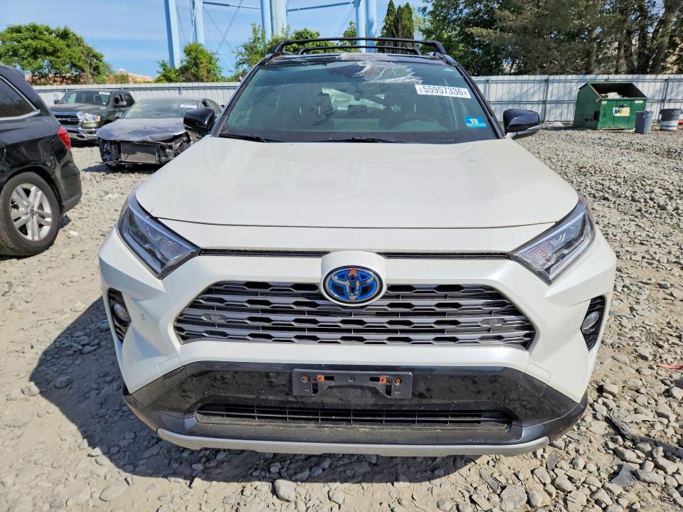 2020 Toyota Rav 4 VIN JTMEWRFV2LJ035715 COPART salvage auction — REAR END, Nj - Cert Of Title-Salvage, sold $12,300 on 2026-07-13 (photo 5)