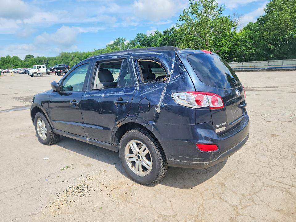 2012 Hyundai Santa fe VIN 5XYZGDAB0CG097483 COPART salvage auction — REAR END, Salvage Title, sold $1,400 on 2026-07-16 (photo 2)