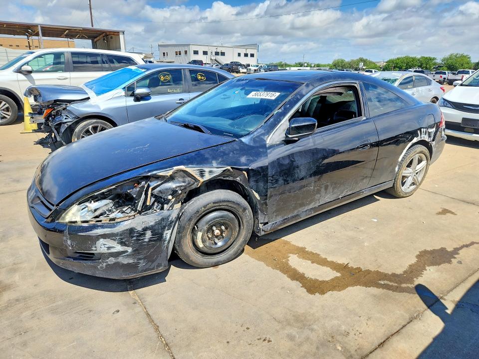 2006 Honda Accord VIN 1HGCM82666A010540 COPART salvage auction — FRONT END, Tx - Salvage Vehicle Title, sold $275 on 2026-07-09 (photo 1)