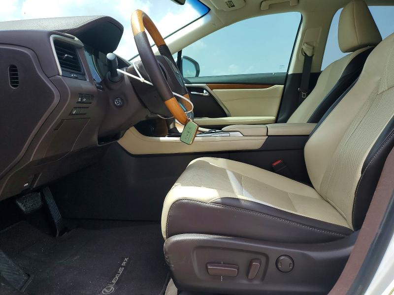 2018 Lexus Rx VIN 2T2ZZMCA3JC108964 COPART salvage auction — MINOR DENT/SCRATCHES, Tx - Cert Of Title-Rebuilt Salvage, sold $15,500 on 2026-07-09 (photo 7)