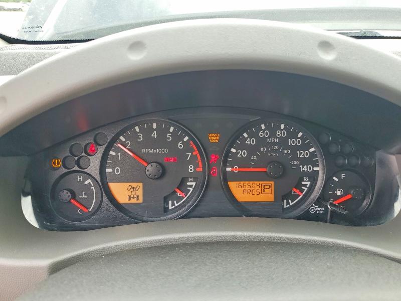 2011 Nissan Xterra VIN 5N1AN0NW4BC512859 COPART salvage auction — REAR END, Ma - Certificate Of Title, sold $475 on 2026-07-02 (photo 9)