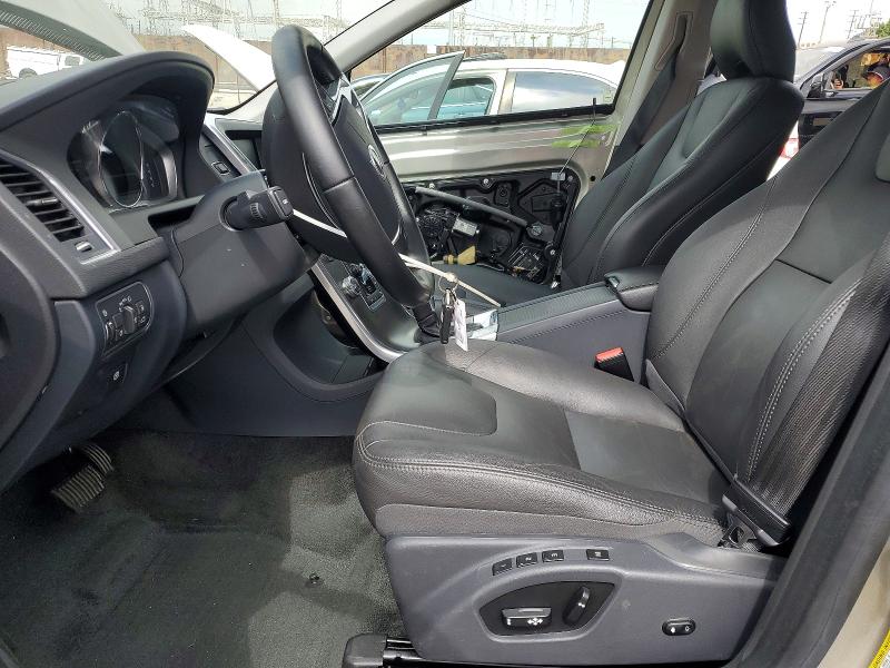 2016 Volvo Xc60 VIN YV449MDK9G2891105 COPART salvage auction — FRONT END, Ca - Salvage Certificate, sold $2,150 on 2026-07-02 (photo 7)