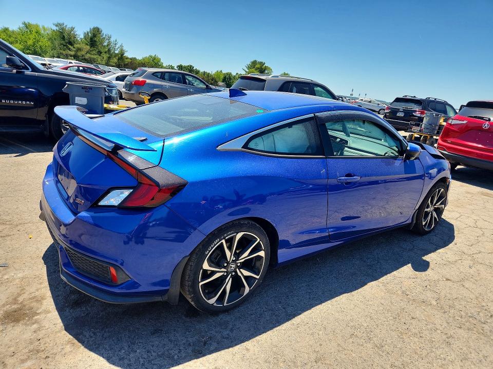 2019 Honda VIN 2HGFC3A51KH752528 COPART salvage auction — FRONT END, Pa - Certificate Of Salvage, sold $4,150 on 2026-07-02 (photo 3)