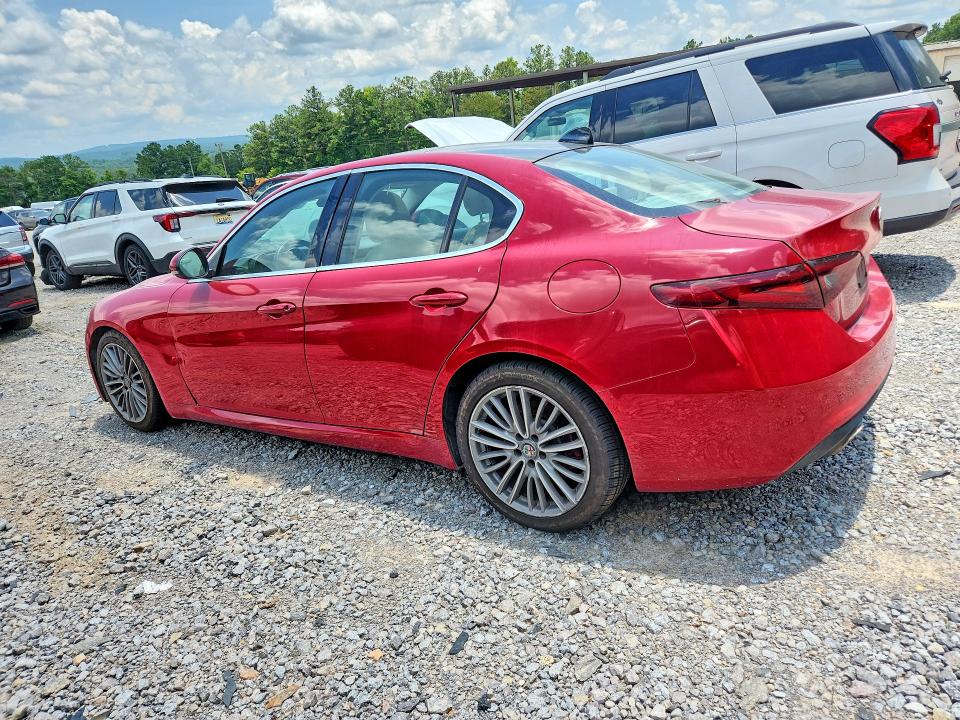 2017 Alfa romeo Giulia VIN ZARFAECN8H7549319 COPART salvage auction — MECHANICAL, Al - Certificate Of Title, sold $3,500 on 2026-07-28 (photo 2)