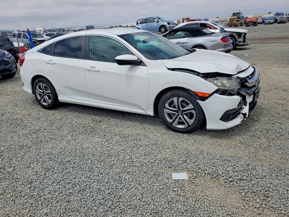 2018 Honda Civic VIN 2HGFC2F55JH564273 COPART salvage auction — FRONT END, Ca - Salvage Certificate, sold $4,800 on 2026-07-02 (photo 4)