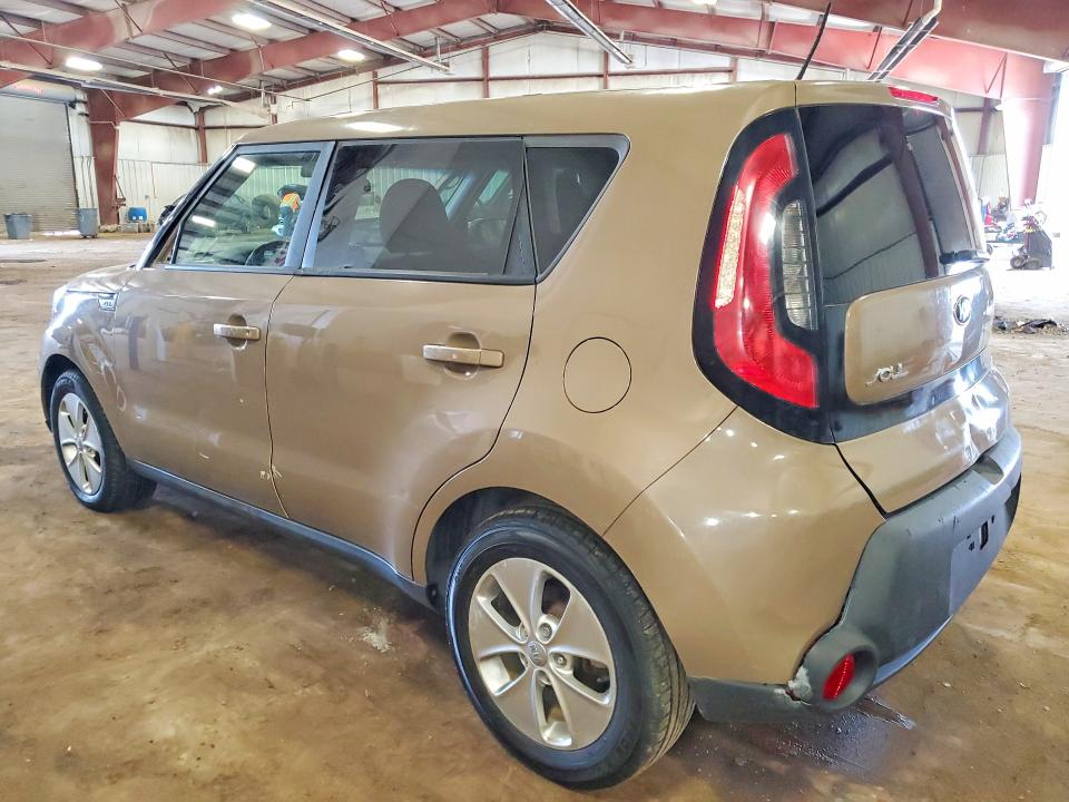 2015 Kia Soul VIN KNDJN2A27F7231978 COPART salvage auction — FRONT END, MI - CERTIFICATE OF TITLE, sold $500 on 2026-07-31 (photo 2)