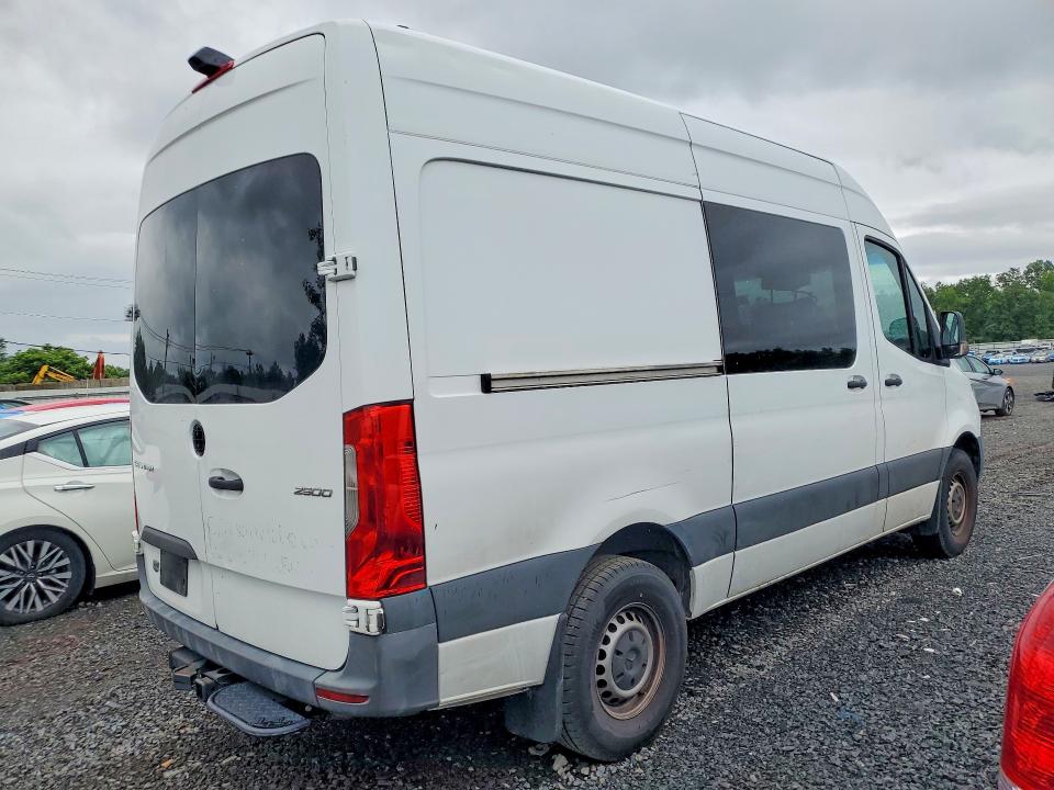 2021 Mercedes-benz Sprinter VIN W1Y4DBHY2MT045467 COPART salvage auction — MECHANICAL, NJ - CERTIFICATE OF TITLE (P), sold $15,100 on 2026-07-02 (photo 3)