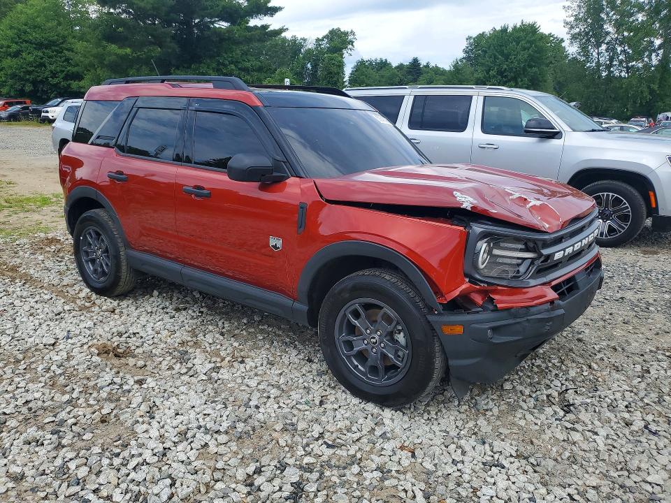2024 Ford Bronco sport VIN 3FMCR9B63RRE55233 COPART salvage auction — FRONT END, Nj - Certificate Of Title, sold $13,800 on 2026-07-29 (photo 4)